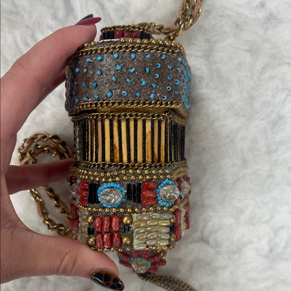 Mary Frances Beaded Multicolor Bag - Picture 3 of 8